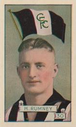 1934 Allen's VFL Footballers #30 Harold Rumney Front